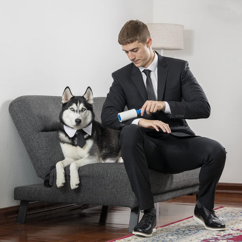 PetLovers Extra Sticky Lint Rollers for Pet Hair - 420 Sheets Lint Remover for Clothes