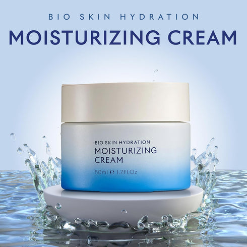 SEACRET Bio Skin Hydration Face Cream, Rich Moisturizer with Dead Sea Minerals, Maximum Nourishment & Hydration