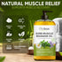 Arnica Sore Muscle Massage Oil, 100% Pure & Natural, Body Oil Infused with Arnica Extract, Lavender & Peppermint Oil