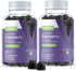 Sambucus Elderberry Gummies for Adults & Teens + Zinc & Vitamin C - Vegan, Gluten Free, Chewable Berry Flavored Gummy