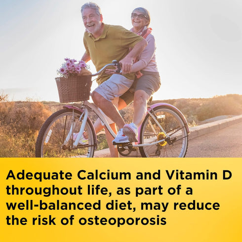 Nature Made Calcium 600 mg with Vitamin D3 - Dietary Supplement for Bone Support, 120 Tablets (Pack of 3)