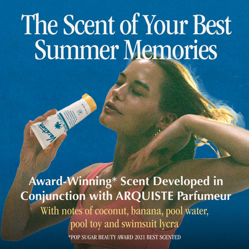 Vacation Classic Sunscreen Lotion SPF 50 + Air Freshener Bundle, Water Resistant Sun Block