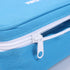 First Aid Bag, Empty Medical Storage Kit, Red Trauma Bag for Emergency First Aid Kits - Blue Handle