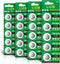 LiCB 20 Pack CR1620 Batteries, Long-Lasting High Capacity 3 Volt CR1620 Lithium Coin & Button Cell for Car Remote & Key