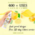 Clean-n-Fresh Toilet Spray, 6.8 Fl.oz Poo Spray, 100% Natural Plant Essential Oil Citrus Scent Bathroom Deodorizer