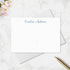 Set Set A7) Fairmont & Grove Personalized Note Cards and Envelope Stationery for Women - Flat Notecard Stationary