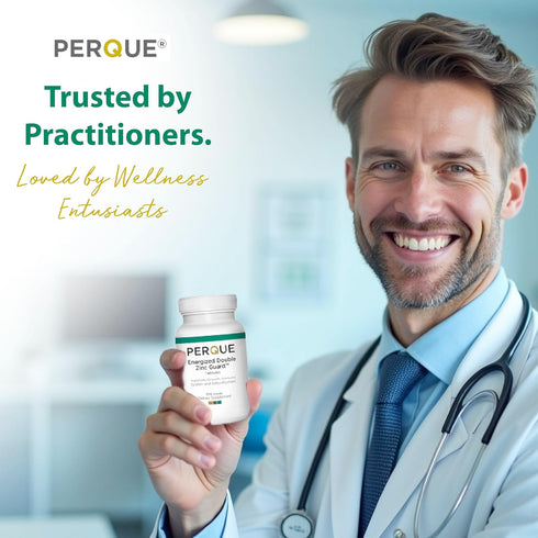 PERQUE Energized Double Zinc Guard, 100 Tabs