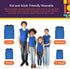 Small Blue Sensory Compression Vest for Deep Pressure