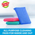 Scotch-Brite Dobie, All-Purpose Cleaning Pads, 3 Count(Pack of 8), Multicolor by Scotch-Brite