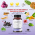 Quercetin 8000mg Elderberry 6000mg Turmeric 5000mg Vitamin C 100mg Zinc 50mg - Immunity Support - Made in USA