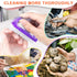Nail Brush for Cleaning Fingernails, Handle Grip Scrubber Kit for Manicure and Pedicure (6 Pack)