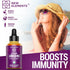 Iron Supplement for Women & Men, Organic Liquid Iron Drops for Adults with MCT Oil, 2 Fl Oz, Immune Support