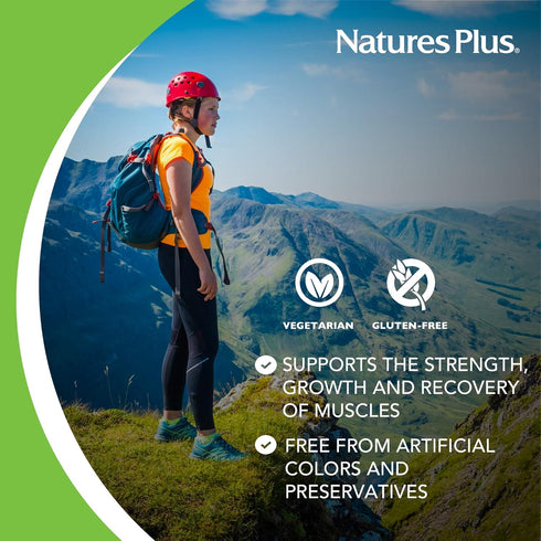 Natures Plus Almond Protein Powder, 1.04 lbs, Unflavored, USDA Certified Organic, Non-GMO Vegan Protein