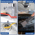 WANTO 7Pcs Crevice Cleaning Brush, Multifunctional Cleaning Brush Scrub Brush,Toilet Brush,Used in Narrow Corner Tight