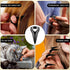 Hicarer 10 Pieces Stitch Tool for Braids, Retro Metal Claws Rings for Hair Braiding