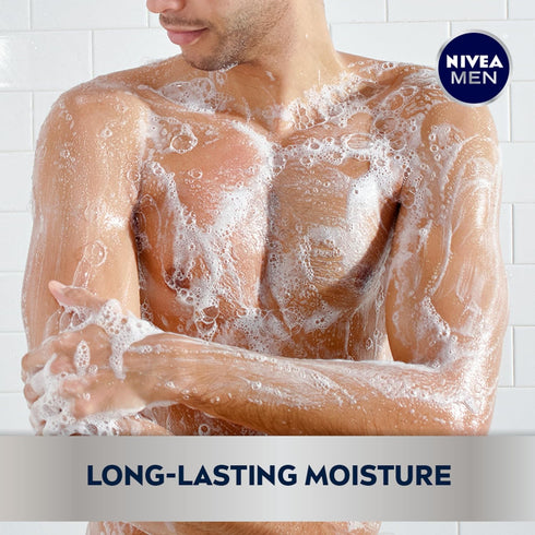 Nivea Men Maximum Hydration Body Wash, 30 Fl Oz Pump Bottle, Aloe Vera for Dry Skin