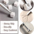 100 Pcs White Soft Nail Sponges, Ombre Nail Sponge Metal Grabber, Nail Brush Accessories for Manicure Art Tools
