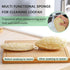 Natural Loofah Dish Sponge, Biodegradable Cellulose Loofah Scrub Sponge, Dual-Sided Non-Scratch for Kitchen & Bathroom