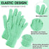 1 Pair Microfiber Dusting Gloves, Reusable Washable Cleaning Mittens for House Cleaning and Small Corners (Green)