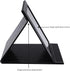 Portable Folding Vanity Mirror for Bedroom, Makeup Mirror with Leather Cushioned Cover for Travel Cosmetic Dresser