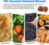 Gummies Immune 13 1 60 Gummies Vegan Ashwagandha Sea Moss - Black Seed Oil, Vitamin C&D for Support, Digestive