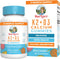 MaryRuth Organics Calcium with Vitamin D & K2, 60 Count Gummies, Vegan, Non-GMO, 2 Month Supply for Bone Health