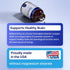 Vitamin B Complex with Vitamin D3, B12, B6, Magnesium Bisglycinate, and Folate, 60 Capsules