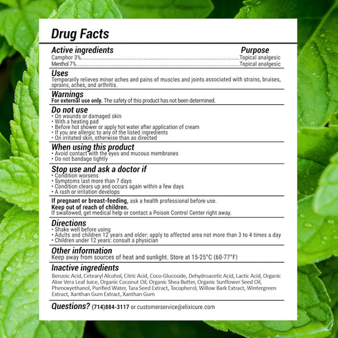 Natural Pain Relief Cream for Arthritis Pain, Joint Relief & Sore Muscles, Fast Acting & Non-Greasy (1 oz. Roll-On)