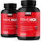 FORCE FACTOR Prime HGH Secretion Activator, 2-Pack HGH Supplement for Men, 150 Capsules to Improve Performance