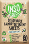 Eco Laundry Detergent Sheets - 80 Loads, 40 No Plastic Jug Washer Sheets, Space-Saving Travel Detergent