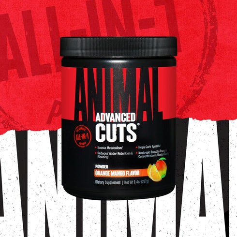 Animal Cuts Thermogenic Fat Burner Powder - Weight Loss for Women and Men, Metabolism, Energy, Focus, Nootropic Brain