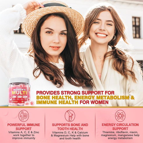Gummies Gummies Omega-3, Immunity, 60 Sugar-Free Women's Multivitamin - Women Methylated Multivitamin Filled