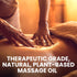 Sore Muscle Massage Oil for Massage Therapy with Arnica, Eucalyptus & Tea Tree Oil Blend for Deep Muscle Relief
