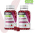Vitamin B Complex Gummies with Vitamin C, Sugar Free - Energy, Metabolism & Nerve Health - B6, B12, Folic Acid, Biotin - Vegan, Gelatin Free, GMO Free - Tasty Chewable Strawberry Flavored Gummy