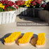 Pack of 3 Hard Bristle Scrub Brush, Heavy Duty Scrub Brush, Utility Hand Brush Set for Indoor and Outdoor Cleaning