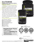 NutraBio Pure L-Glutamine Powder - 500 Grams - Muscle Recovery Supplement, No Additives or Fillers