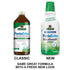 Nature's Answer Periobrite Cool Mint All-Natural Mouthwash 16oz (2 Pack) - Promotes Healthy Teeth & Gums