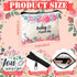 16 Pcs Inspirational Quotes Canvas Cosmetic Bag Bulk, Zipper Makeup Bags, Travel Toiletry Pouch Gift for Women Girls