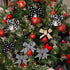 Wired Ribbons - Polyester Buffalo Plaid, Stripes, Dot, and Burlap - 2.5 inch Ribbons, 6 Rolls 30 Yards for Decoration