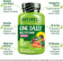 NATURELO One Daily Multivitamin for Women - Energy Support, Whole Food Supplement for Hair, Skin, Nails (60 Capsules,