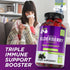 Sambucus Elderberry Gummies for Adults & Kids, Black Elderberry Vitamin C and Zinc, 60 Chews