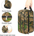 Pardick Travel Toiletry Bag for Women Men, Forest Camouflage Organizer, Lightweight Waterproof Dopp Kit for Toiletries