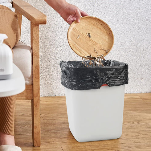 Small Garbage Bags 3 Gallon, Black Drawstring Trash Bags