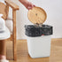 Small Garbage Bags 3 Gallon, Black Drawstring Trash Bags