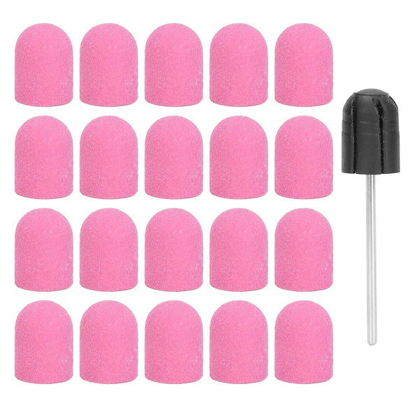 Nail Drill Bits Kit - Sanding and Polishing Nail Drill Bits Set for Manicure and Pedicure Home Salon Use