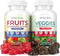 Everyday Debloat & Detox Gummies - Sugar-Free Fruits and Veggies Supplement, 120 Chews, Vegan