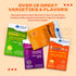 Trace Minerals Power Pak Sugar Free Electrolyte Powder Packets | 1200 mg Vitamin C, Zinc, Magnesium | 30 Packets,
