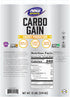 NOW Foods Sports Nutrition Carbo Gain Powder (Maltodextrin), 12-Pound