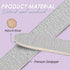 Professional Disposable Zebra Nail Files, 100/180 Grit Double Sided Emery Board (50Pcs)