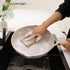 Pans-Beige,6 Pack Bamboo Kitchen Sponges Heavy Duty Natural Cleaning Sponges Non-Scratch Dish Sponge for Dishes, Pots